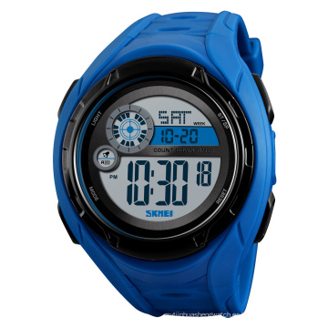SKMEI 1470 Comercio al por mayor Logotipo personalizado Deportes a prueba de agua Reloj digital Chrono